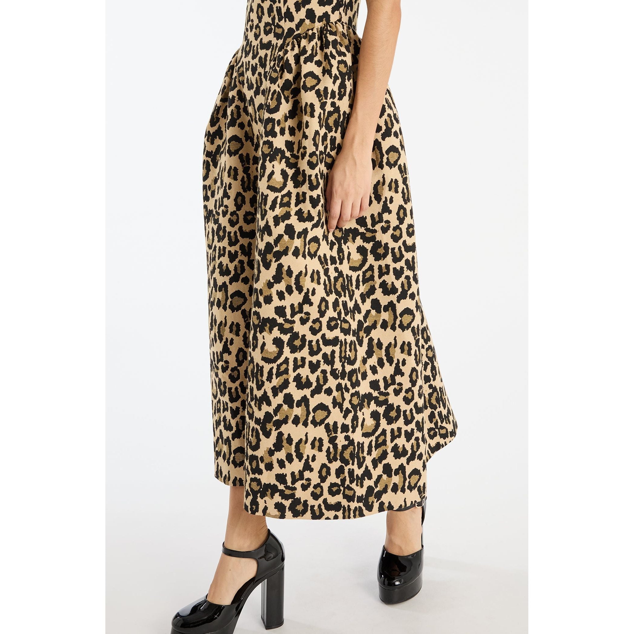 Jacquard Midi Dress