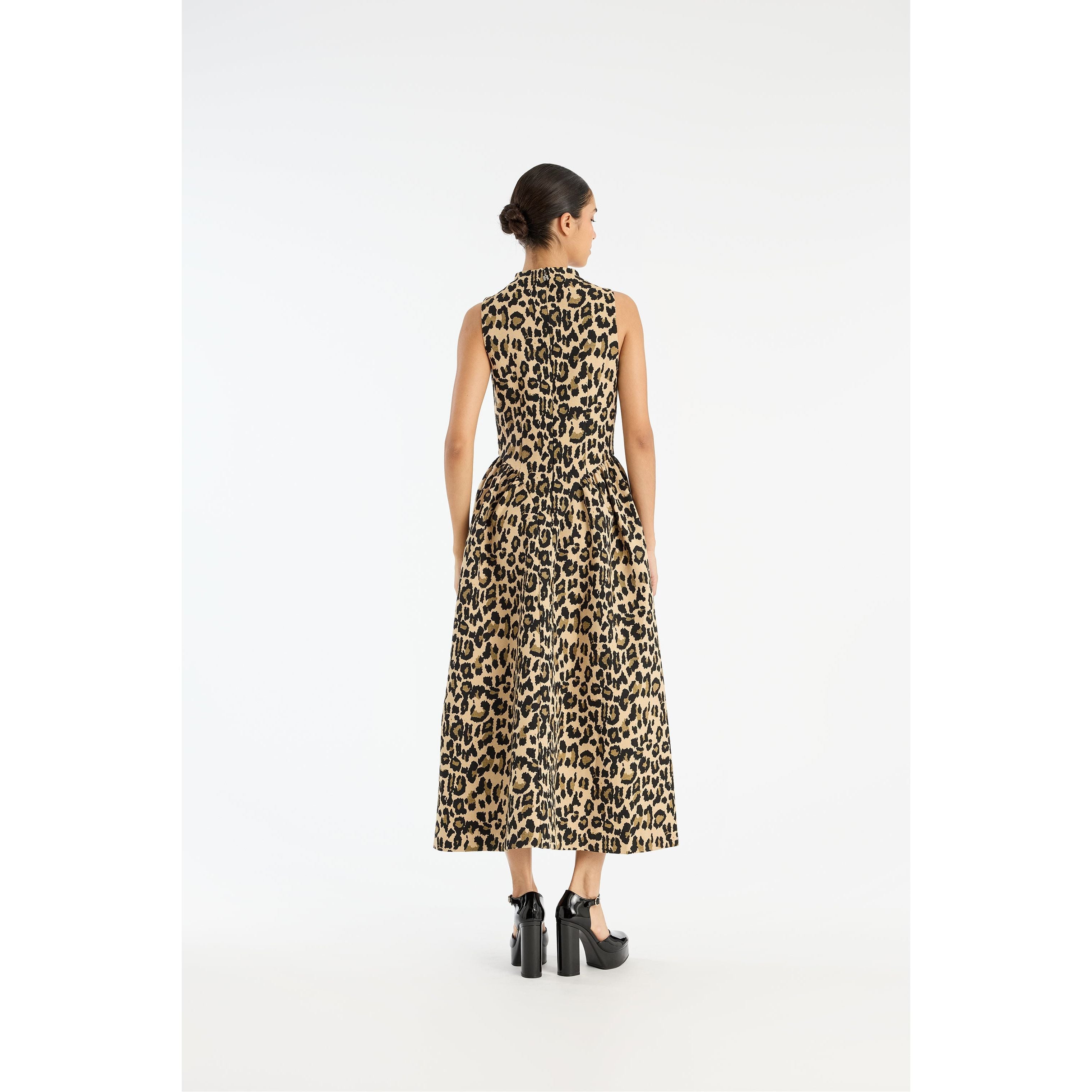 Jacquard Midi Dress
