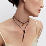 Rock Crystal Rock Pendant