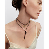 Rock Crystal Rock Pendant
