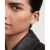 Pavé Lava Single Hoop