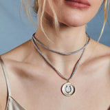 Slate Blue Necklace Cord - No Charm