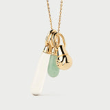 Rock Crystal Rock Pendant