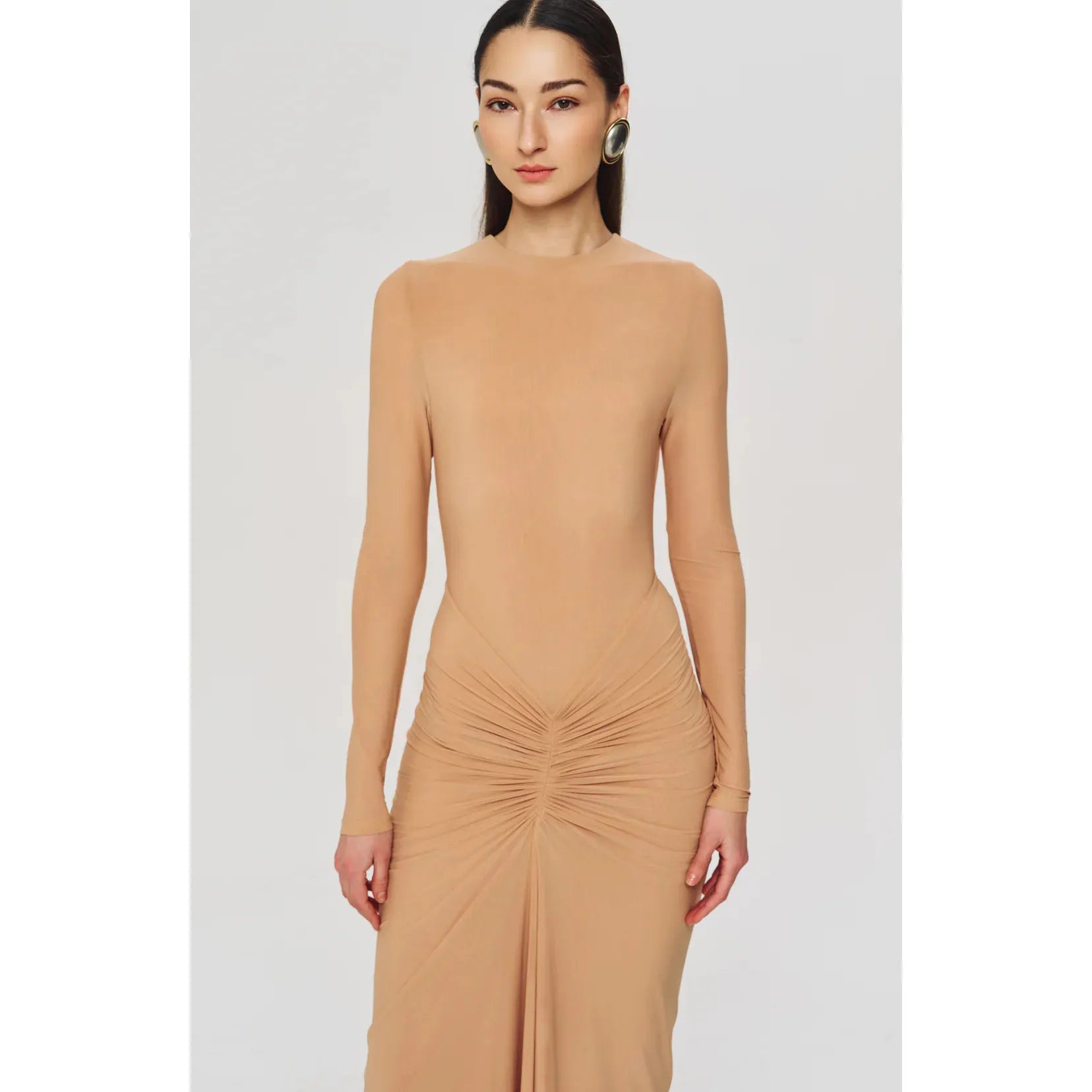 Light Gray Ronny Kobo Jolie Dress - Porchini