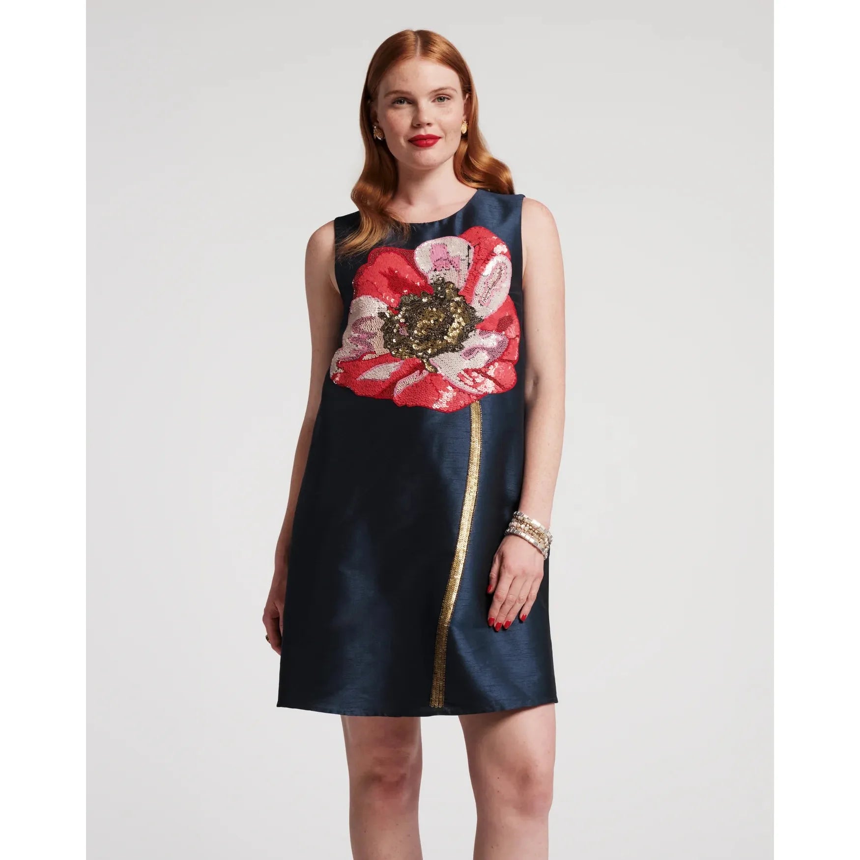 Light Gray Alice Shift Dress