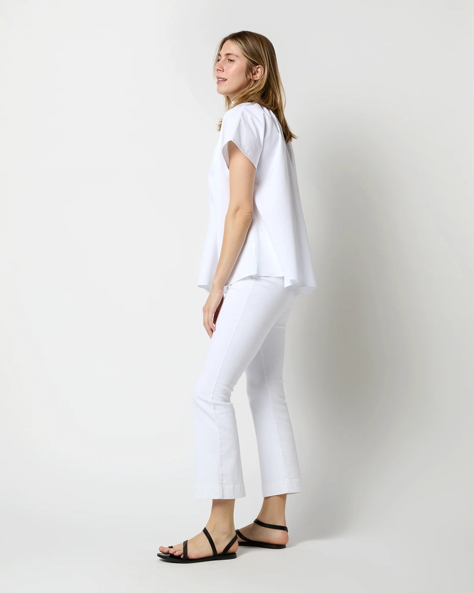 Ann Mashburn Atelier Kami Top in White