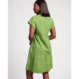 Lavender Breezy Mini Dress Green