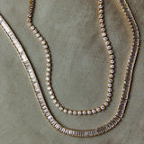 Bezel Tennis Necklace