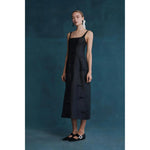 Dark Slate Gray Camilla Dress Black