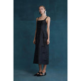 Dark Slate Gray Camilla Dress Black