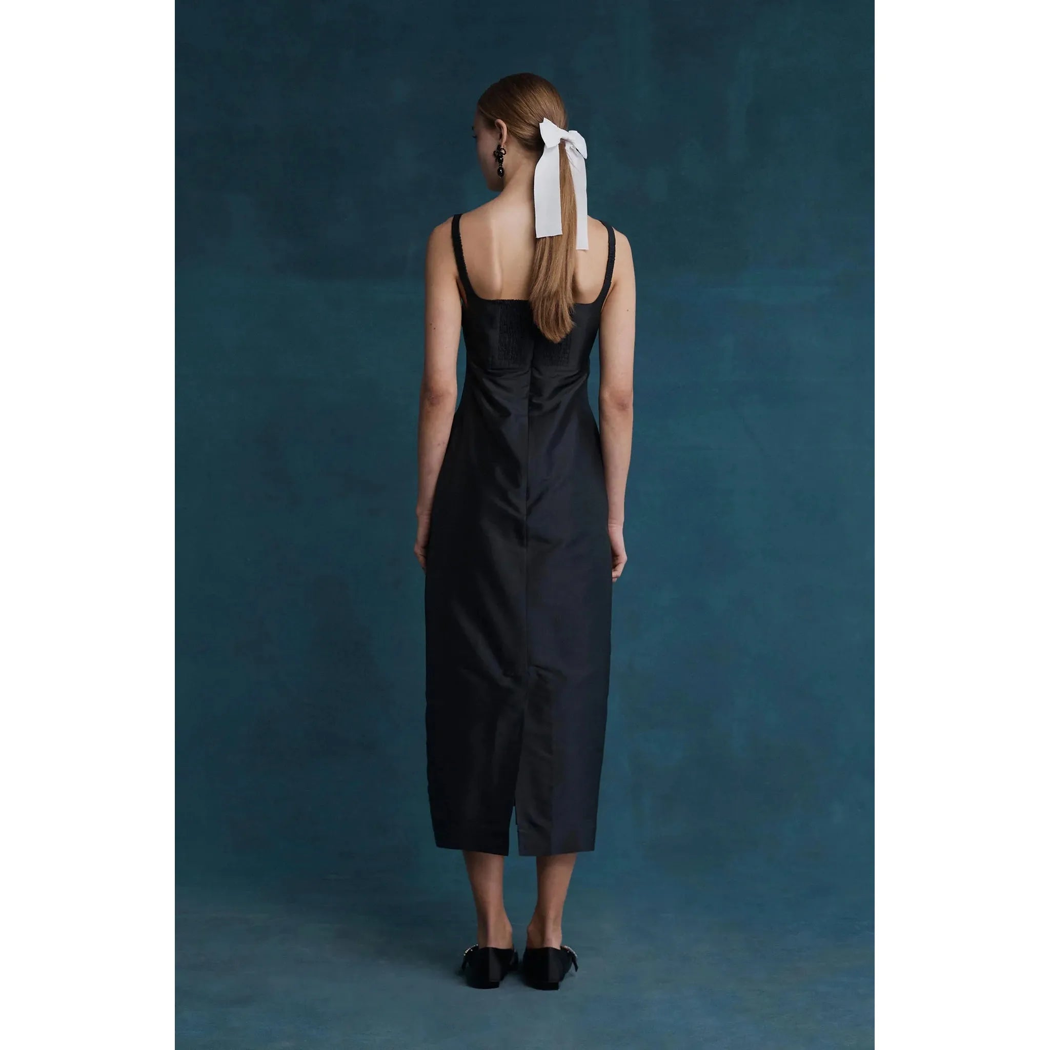 Dark Slate Gray Camilla Dress Black