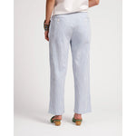 Light Gray Coleman Pant Stripe Seersucker Light Blue/White