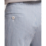 Gray Coleman Pant Stripe Seersucker Light Blue/White