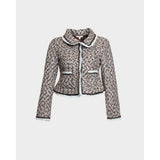 Jessie Jacket Deco Tweed Poly Lurex Light Blue/Gold/Multi