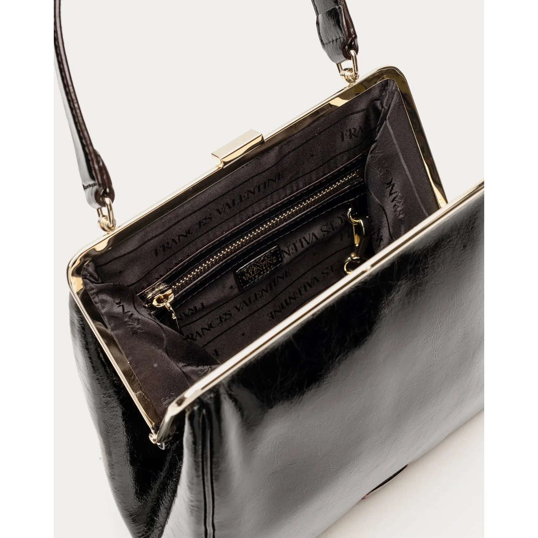 Black Katherine Frame Bag Black
