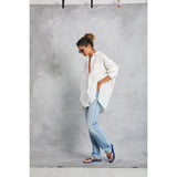 Gray Diana Wrap Shirt