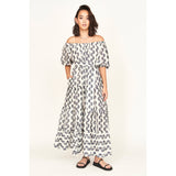 Seashell Capri Dress in Orchard Road