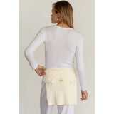 The Pointelle Long Sleeve