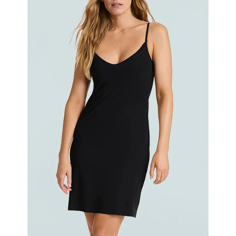 Black Tailored Slip