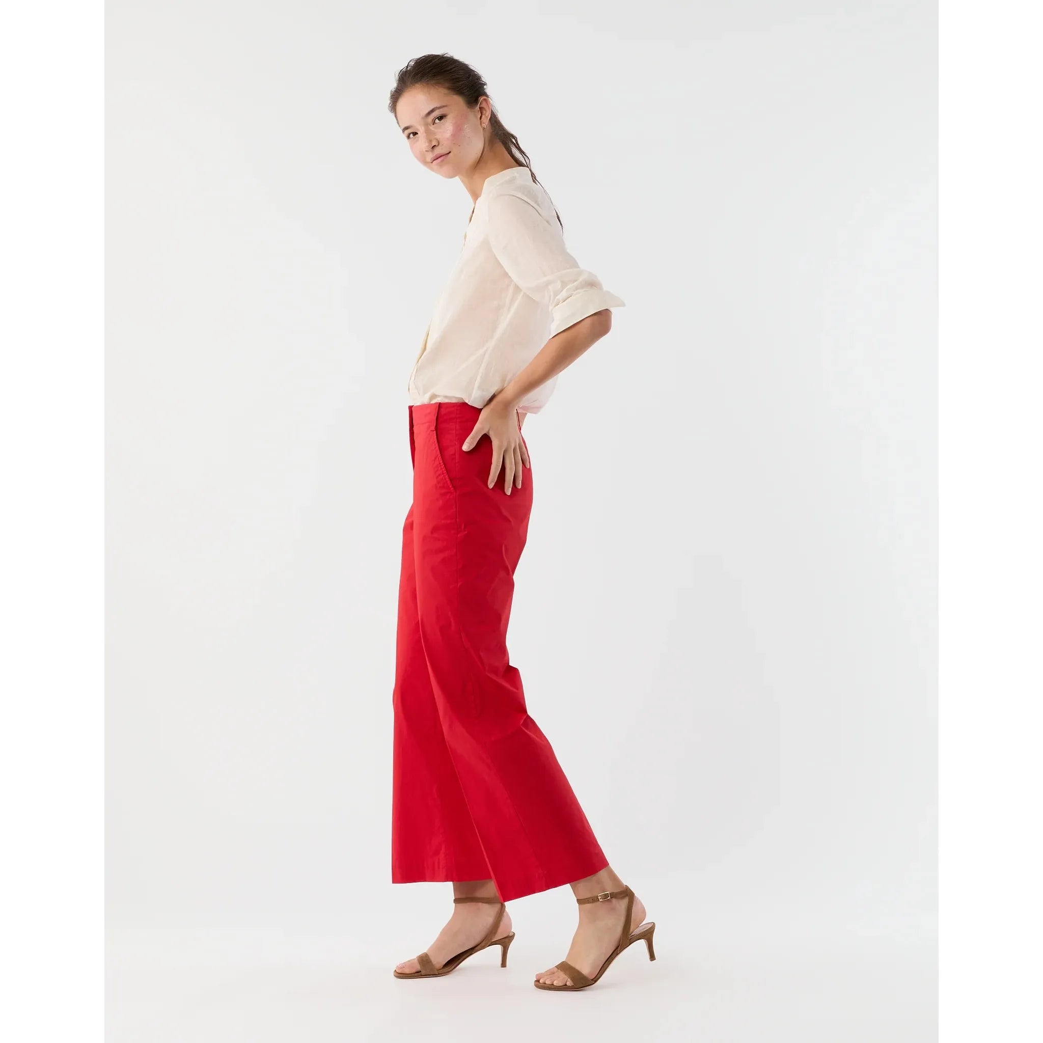 Lavender Frankie Pant Red