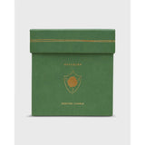Dark Olive Green Candle Love & Happiness Wrapped Scented Candle No. 926