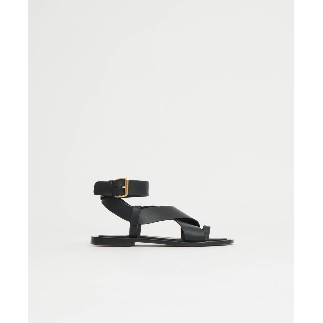 White Smoke Ankle Strap Sandal