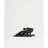 White Smoke Ankle Strap Sandal