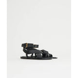 White Smoke Ankle Strap Sandal