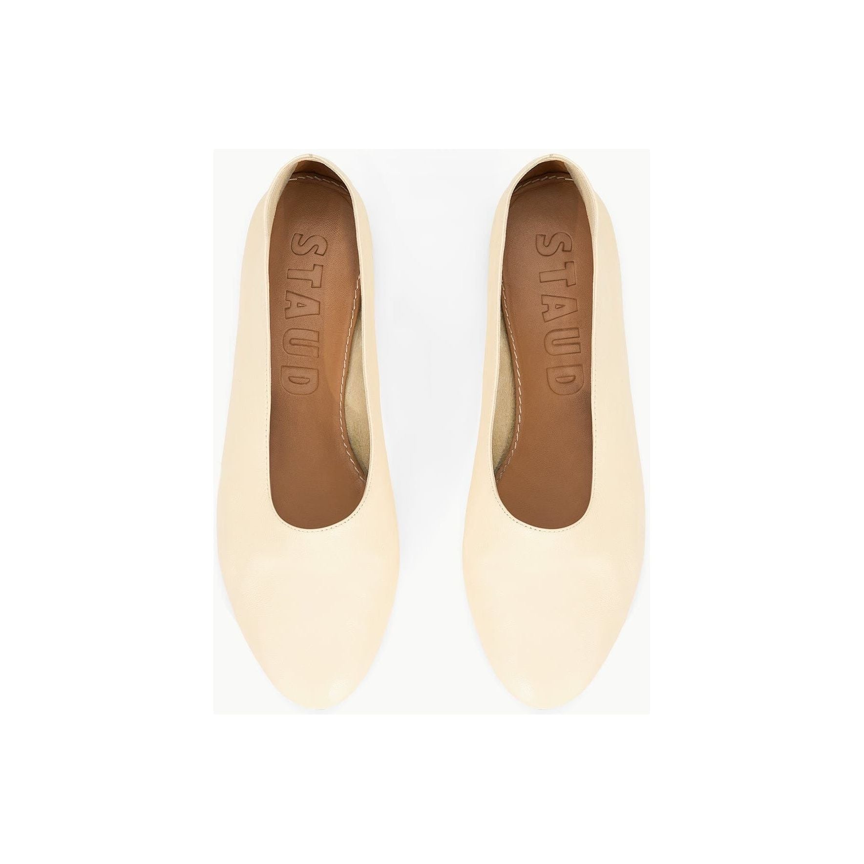 Sienna Alba Ballet Flat Cream