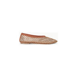 Antique White Alba Ballet Flat Tan
