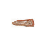 Antique White Alba Ballet Flat Tan