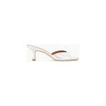 White Smoke Brigitte Mule Silver