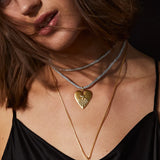Slate Blue Necklace Cord - No Charm