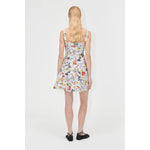 Antique White Sleeveless Fitted Waist Dress - Skyfall Flowers