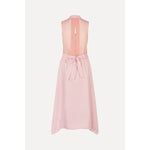 White Smoke Tailored Handkerchief Dress - Coral Blush