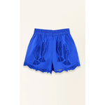 Royal Blue Track Short in Marine Lapis