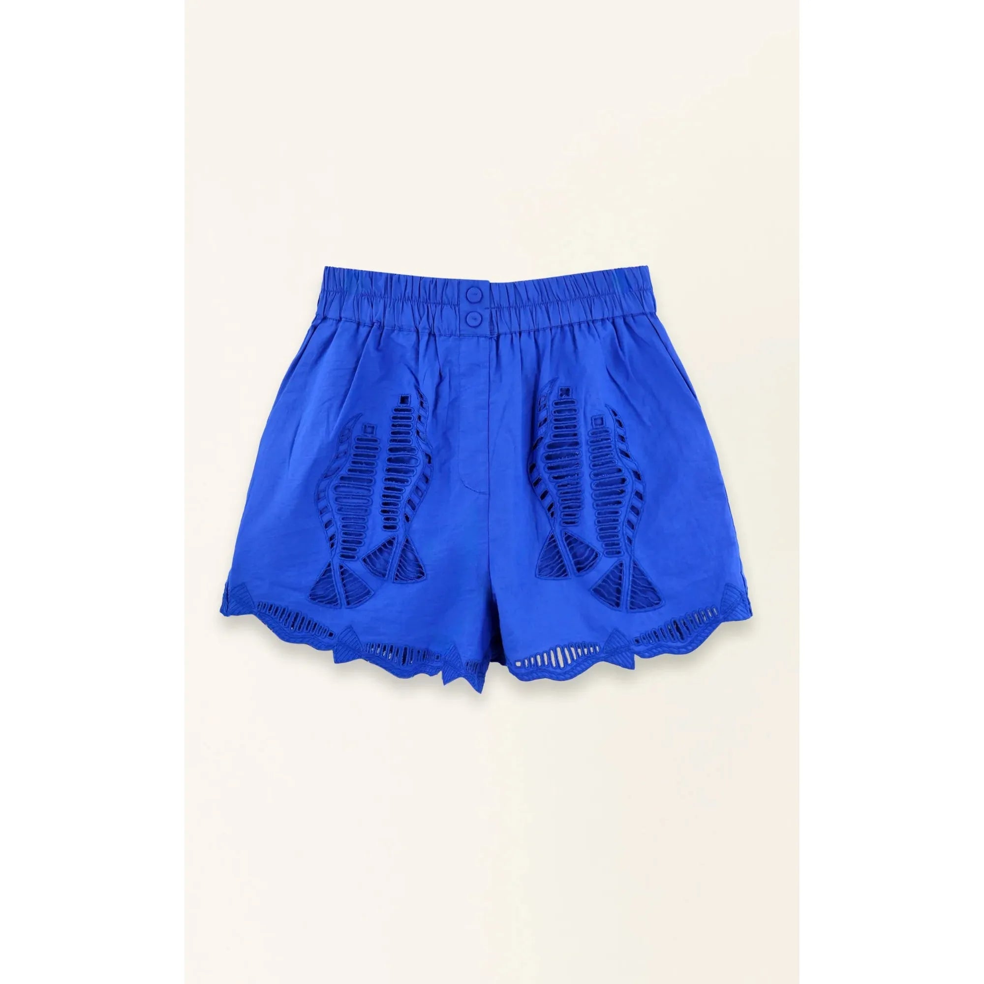 Royal Blue Track Short in Marine Lapis