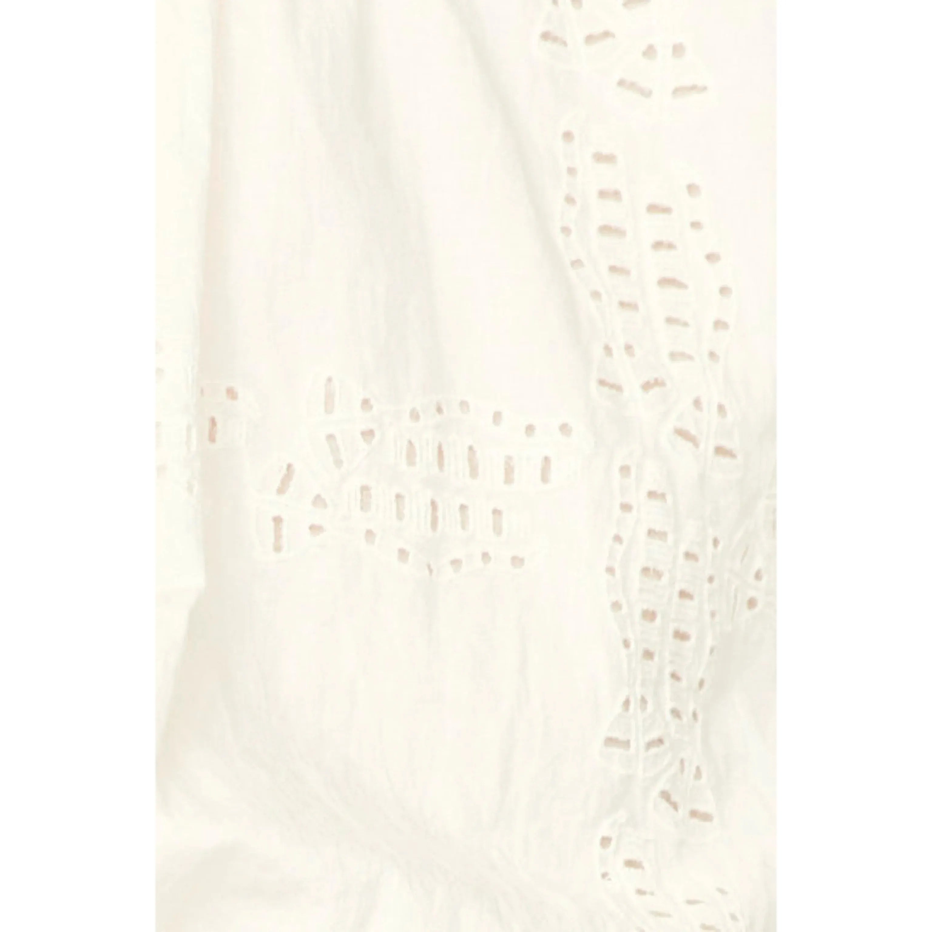 Seashell Verona Skirt in White Marine Eyelet