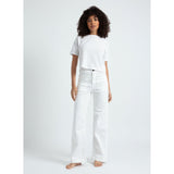 Lavender Twill Sailor Jean Ivory