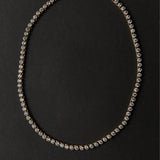 Bezel Tennis Necklace