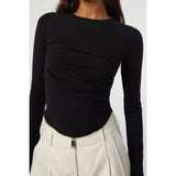 Line by K Cathal Top Black