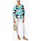 Lavender Bliss Top Banana Leaf Cotton Poplin