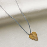 Slate Blue Necklace Cord - No Charm