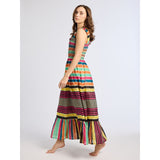Mille Garden Dress Ibiza Stripe