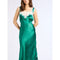 White Smoke Rowe Dress in Emerald