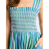 Mille Garden Dress Printemps Stripe