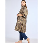 Lavender Josephine Coat in Cheetah