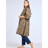 Lavender Josephine Coat in Cheetah