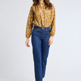Francesca Top in Rattan