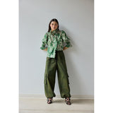 Frilled Button Down